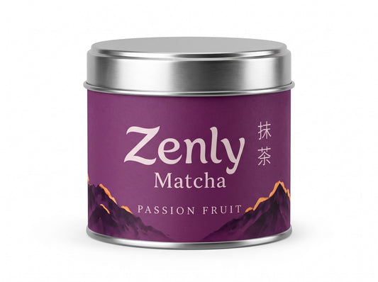 Zenly Matcha Passion Fruit – 30 g tin