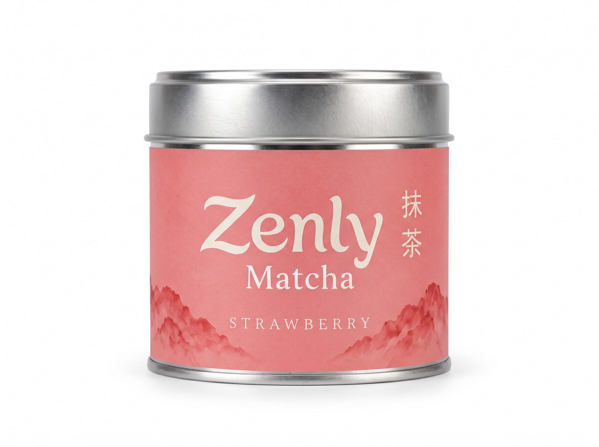 Zenly Matcha Strawberry – 30 g tin
